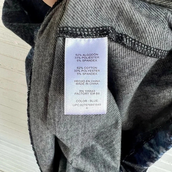 THAKOON by Design Nation Blue Plaid Floral Print Sleeveless Dress Size 6 - Picture 10 of 13